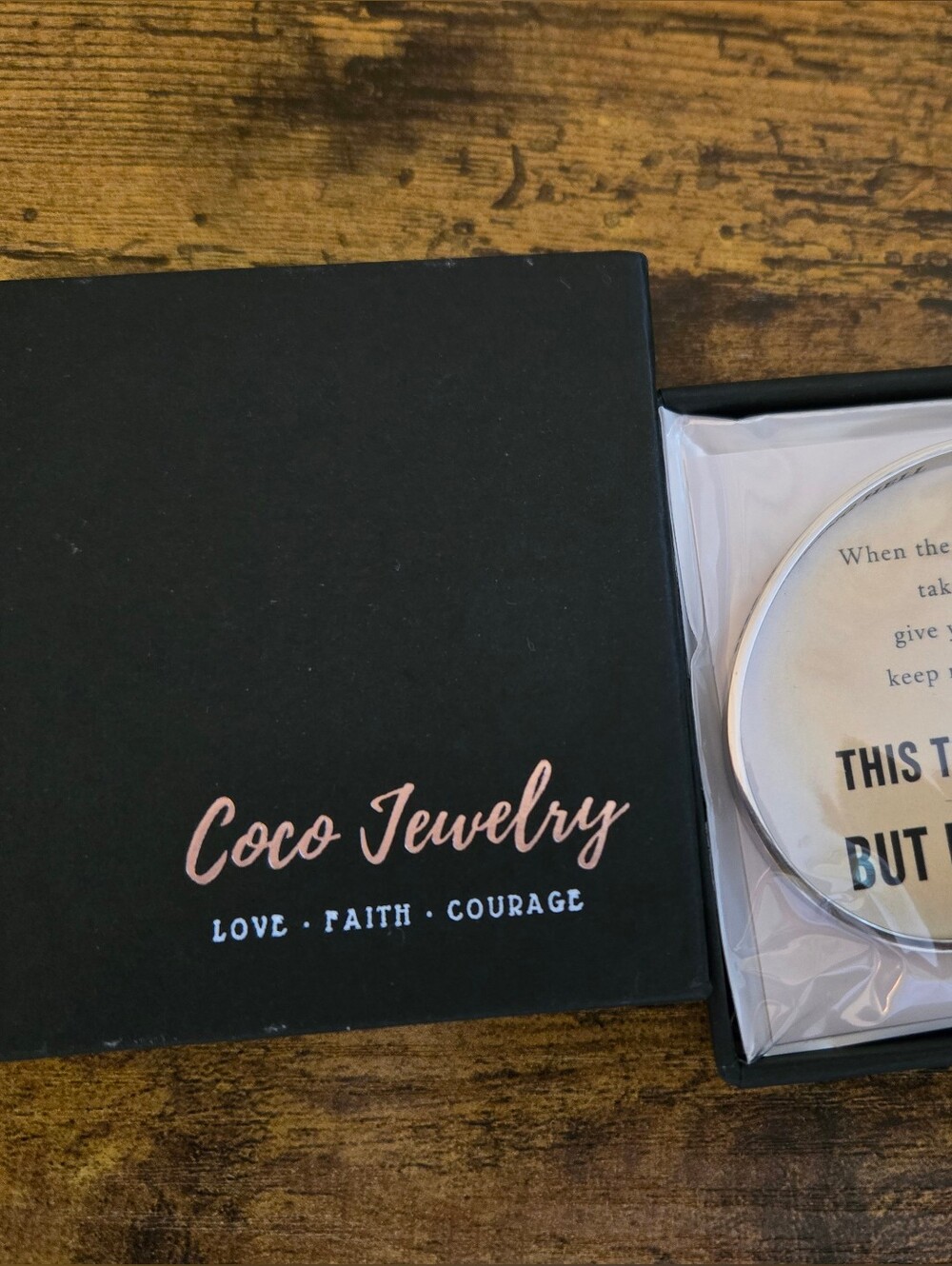 Coco Jewelry Inspirational Bracelet